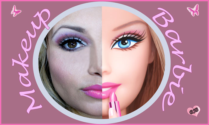 Makeup Inspirado na barbie